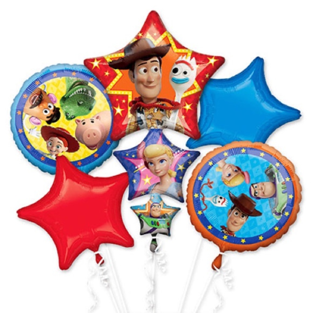 2 Custom boxes with matching balloons & light activated recording module